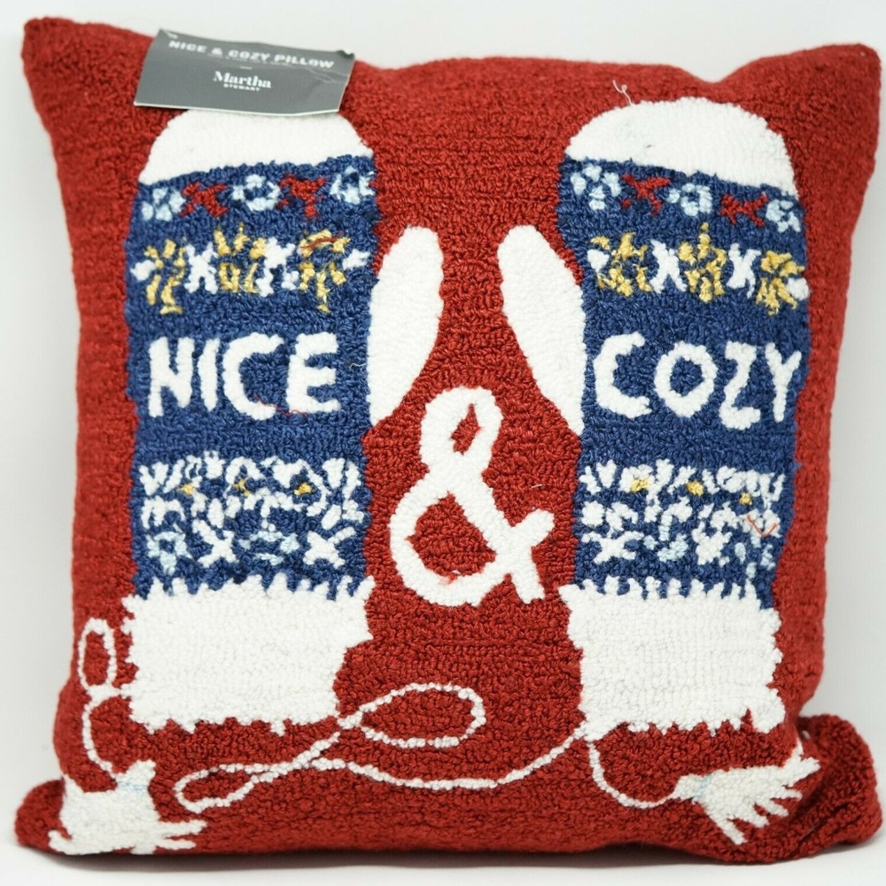 Nice & Cozy 18" Holiday Christmas Decor Pillow